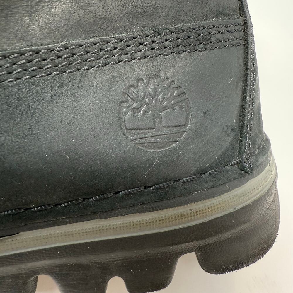Timberland Hiking Boots Women's 7 Black Suede Leather Hikers Outdoors - Picture 10 of 12